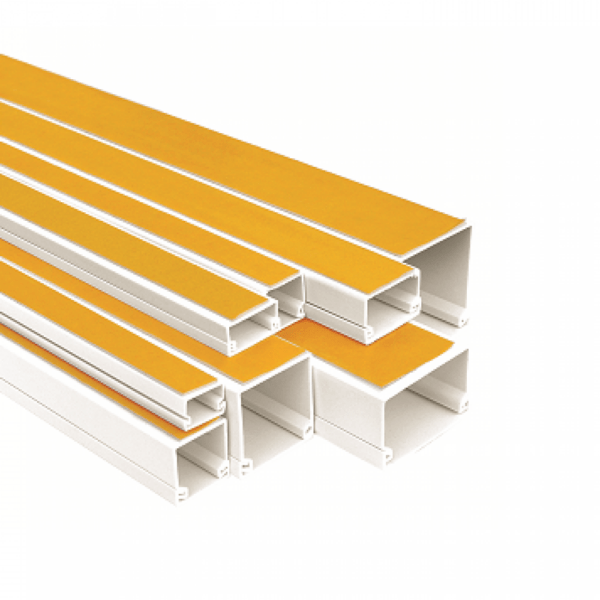 PVC Καναλακι καλωδιο με αυτοκόλλητη ταινία 12 x 12 mm, 2 μέτρα από τον κατασκευαστή Mutlusan. κανάλια καλωδίων αυτοκόλλητα.