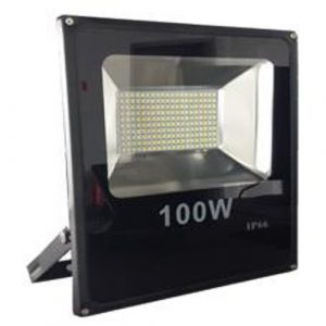 Προβολείς LED SLIM μαύρο, 100W, 5400lm, 4500K, 100-265V, IP65 από τον κατασκευαστή LB Light.