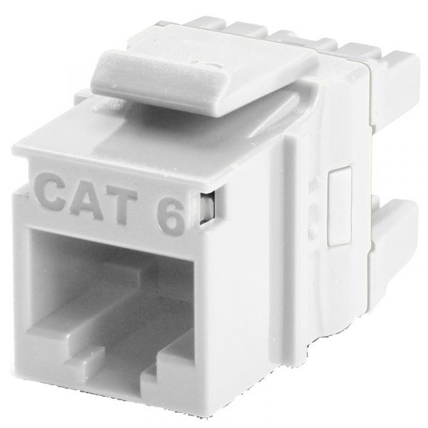 Υποδοχή σύνδεσης F Unshielded RJ45 CAT6 πλαστικό από τον κατασκευαστή LB Light.