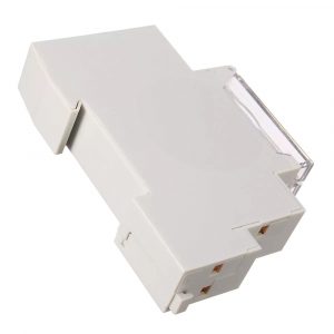 Αναλογικό εβδομαδιαίο χρονόμετρο DIN με μπαταρία 1W για ακριβή έλεγχο φωτισμού και συσκευών, εύκολη τοποθέτηση σε ηλεκτρικό πίνακα.