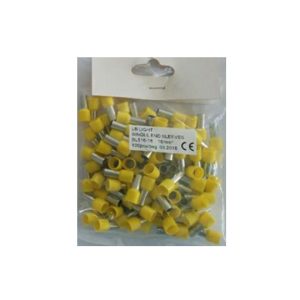 Μονή Lugs καλωδίων με μόνωση καλωδίου 1 x 16 mm2 κίτρινο από LB Light.