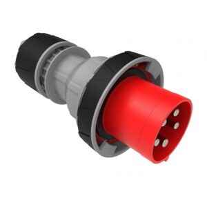 Φις αρσενικο τριφασικο IP67 5/125A CEE Norm 125A 380V Bemis.