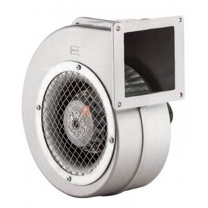 Φυγόκεντρος εξαεριστήρας 85W/105W BDRAS-120-60 τύπου σαλίγκαρος BVN Bahcivan Motor. Η ροή του εξαεριστήρας μπορεί να ρυθμιστεί με Ρυθμιστής στροφών ταχυτήτων BSC.