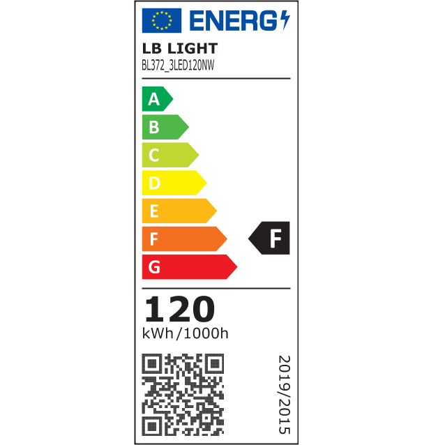 Led βιομηχανικό φως 3EYEx40W 4500K 12000lm