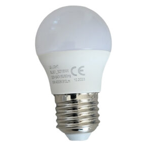 Λαμπα led E27 G45 6W 4000K 470lm