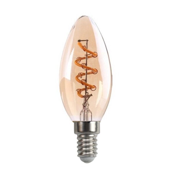 Λαμπα LED Vintage C35S E14 4W 2500K 250Lm LB Light