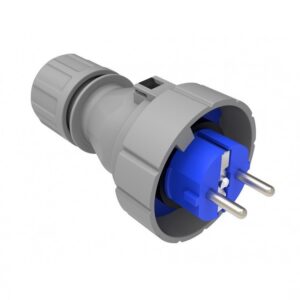 Φις αρσενικό 16A 220V 2P+E στεγανό IP68 BS1-1402-7011 Bemis