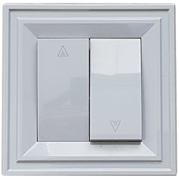 Διακοπτης ρολων γκρι 10A 250V IP21 Classic LB Light.