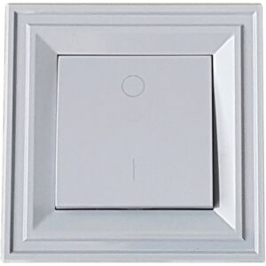 Διπολικος διακοπτης γκρι L+N 16A 250V IP20 Classic LB Light.