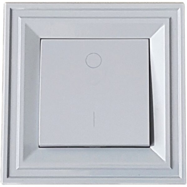 Διπολικος διακοπτης γκρι L+N 16A 250V IP20 Classic LB Light.