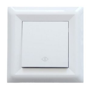 Διασταυρούμενος διακόπτης Softline LB Light 10A 220V IP21, ιδανικός για έλεγχο φωτισμού από τρία σημεία σε οικιακές εγκαταστάσεις.