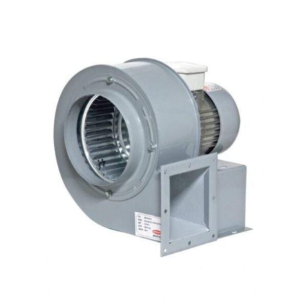 Φυγόκεντρος εξαεριστήρας 250W OBR-260-M-4K BVN Bahcivan Motor. Η ροή του εξαεριστήρας μπορεί να ρυθμιστεί με Ρυθμιστής στροφών ταχυτήτων BSC.