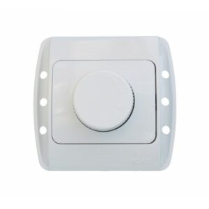 Διακόπτης Dimmer λευκή σειρά ZIRVE χωρίς φτερά 800W 10A 250V IP20 από τον κατασκευαστή EL-BI Electric.